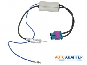 Connects2 CT27AA56 антенный переходник 2 х Fakra -> DIN с питанием